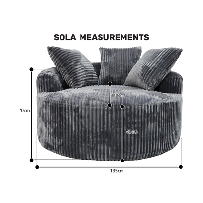 Sola Premium Round Sofa