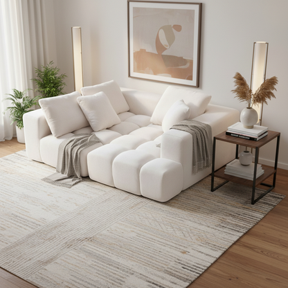 Aria L-Shape Premium Modular Sofa