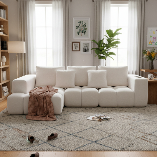 Aria L-Shape Premium Modular Sofa