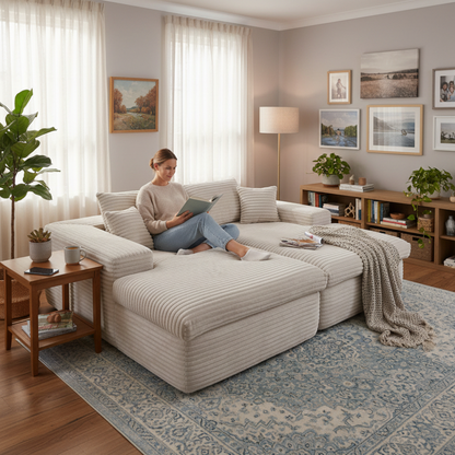 Nova Premium Double Chaise Sofa