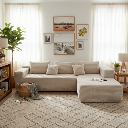 Roma Premium L-Shape Modular Sofa