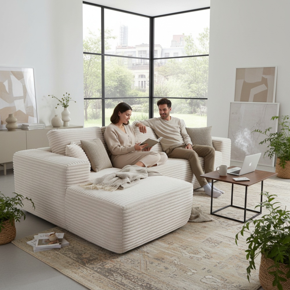 Roma Premium L-Shape Modular Sofa